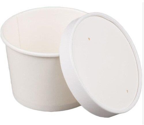 250 Ml Standard Paper Tub with Paper Lid