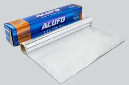 Alufo 1 Kg Net Aluminium Foil Roll 10.5 Mic