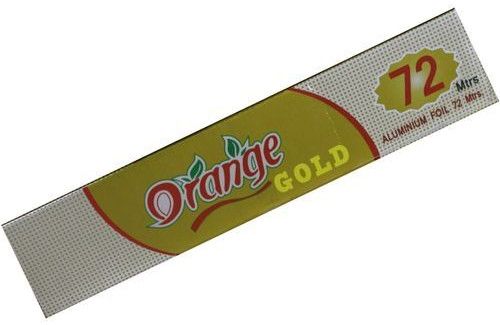 Orange Gold 72 No. Aluminium Foil Roll 10.5 Mic