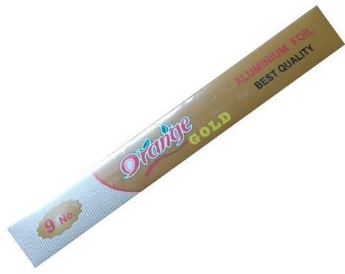 Orange Gold 9 No. Aluminium Foil Roll 10.5 Mic
