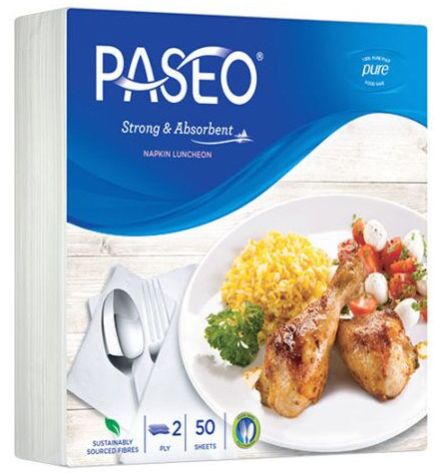 Paseo 2 Ply Tissue Paper Napkins