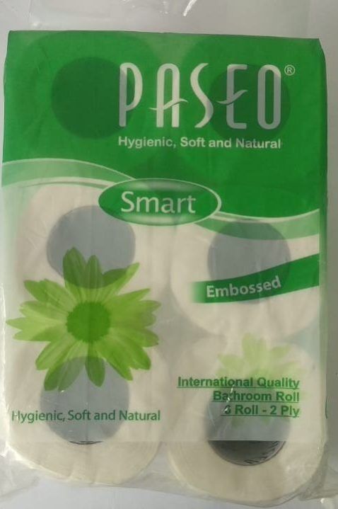 Paseo 6X1 Smart 2 Ply Emb. Toilet Paper Rolls