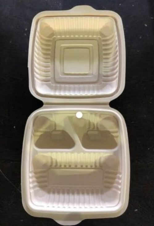 Windsor 3CP Cornstarch Clamshell Box
