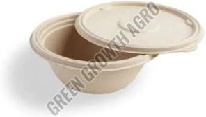 Plain 50ml Round Disposable Paper Container Box