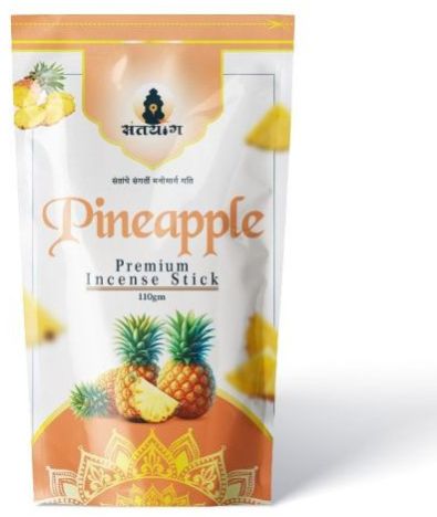 Pineapple Fragrance Incense Stick, Color : Yellow