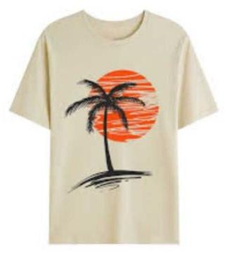 Printed Men Cotton Round Neck T Shirts