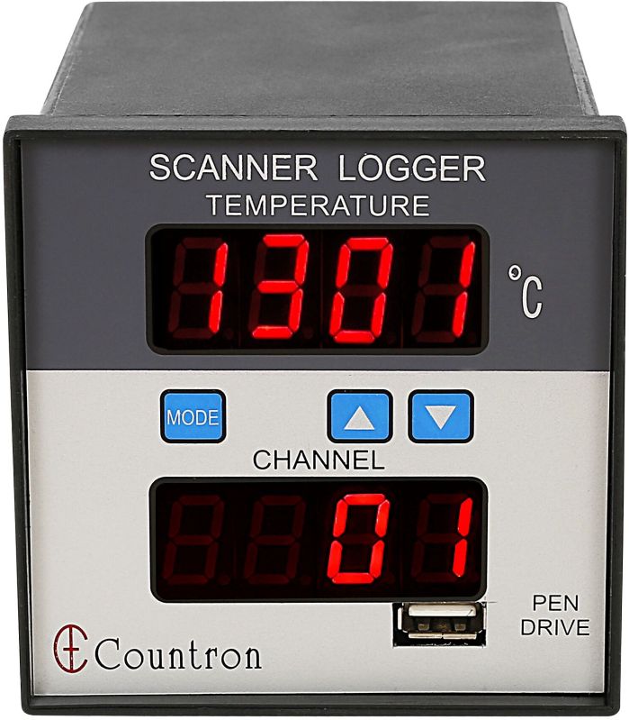 8 Channel Temperature Scanner Logger