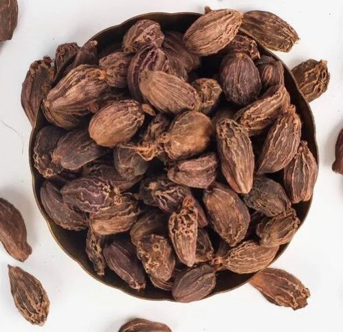 Black Cardamom, Packaging Type : Sealed Pouch, Form : Pods