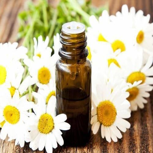 Chamomile Essential Oil, Color : Yellow To Pale Blue, Form : Liquid
