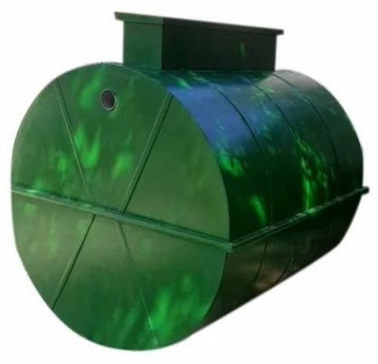 2000L FRP Bio Digester Tanks, Color : Green