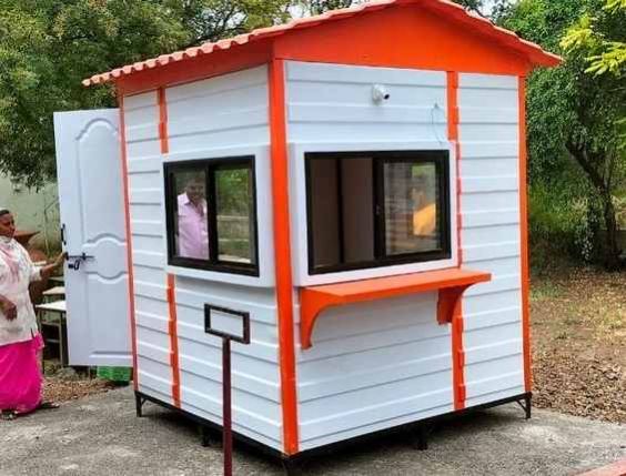 FRP Portable Security Cabin