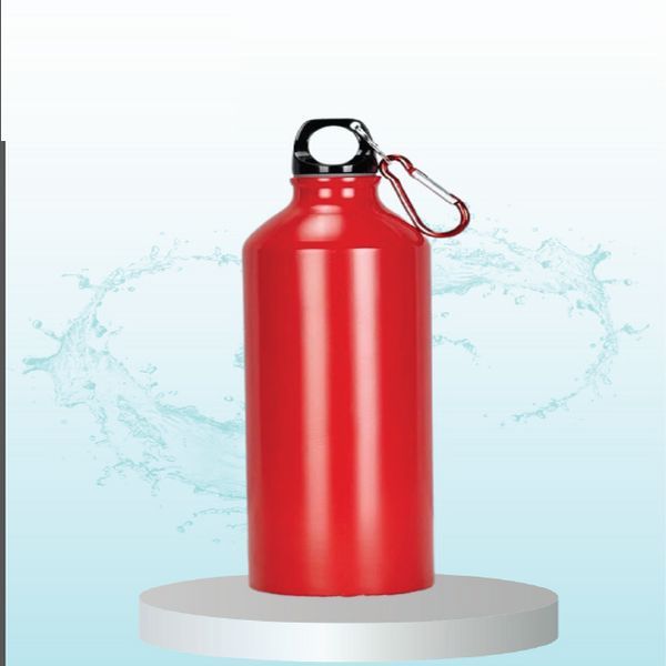 750ml Red Aluminium Water Bottle