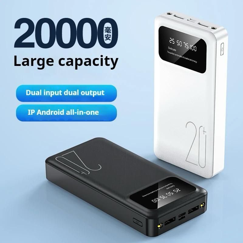 Dual Charge 20000mah Digital Display Power Bank