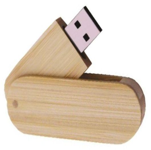 Wooden Swivel USB Pendrive