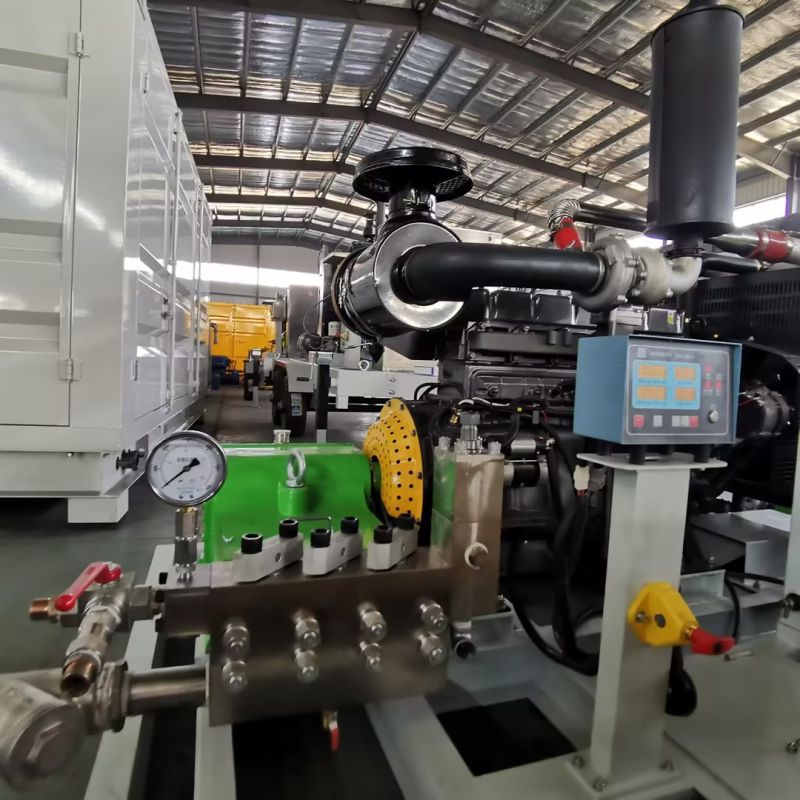 High-pressure Water Rust Cleaning Green Pump