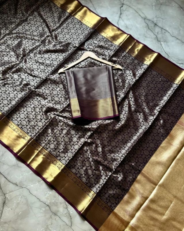 Brocade Zari Silk Saree