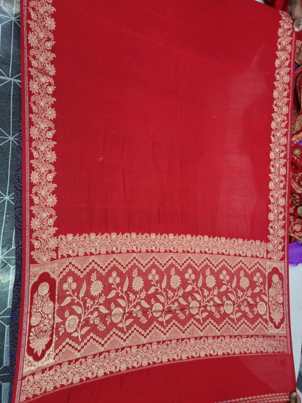 Pure Chiniya Silk Sarees
