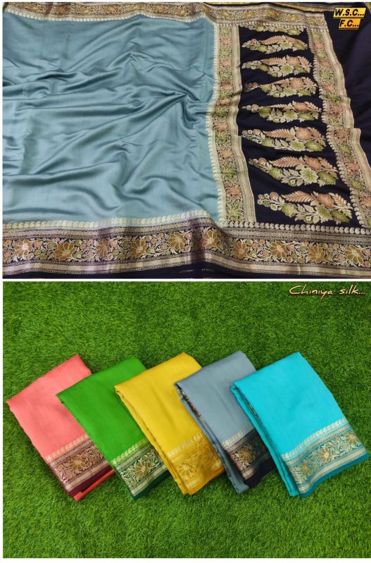 Pure Chiniya Silk Sarees Tilfi