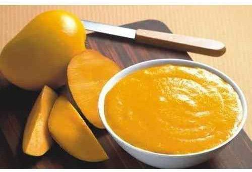 Organic Mvk Exports Totapuri Mango Pulp, Packaging Type : Yellow