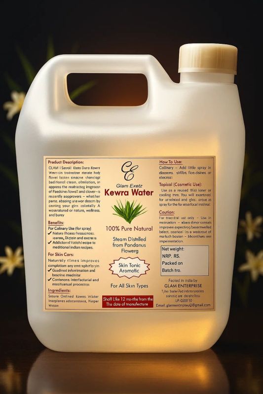 5 Litre Glam Essenz Kewra Water