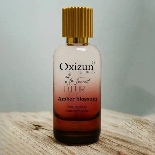 Oxizun Amber Blossom Perfume, Bottle Shape : Ractangular