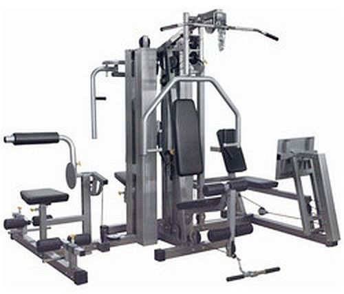 Steel Multi Gym Equipment, Color : Black Grey
