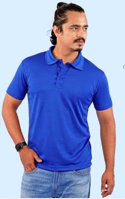 Mens 180GSM Polyester Honeycomb Polo T Shirt