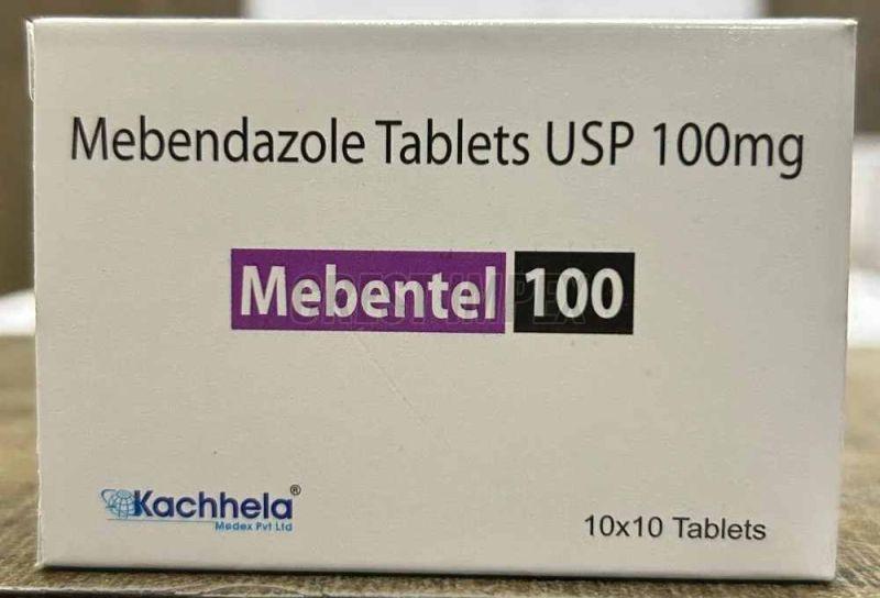 Mebentel 100mg Mebendazole Tablet