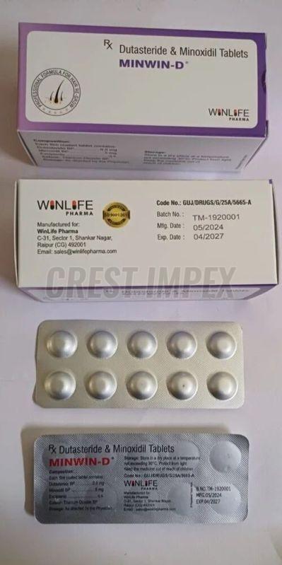 Minwin 2.5mg Minoxidil Tablets