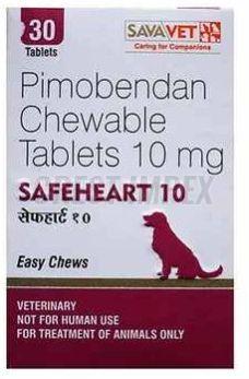 Safeheart 10mg Pimobendan Chewable Tablets