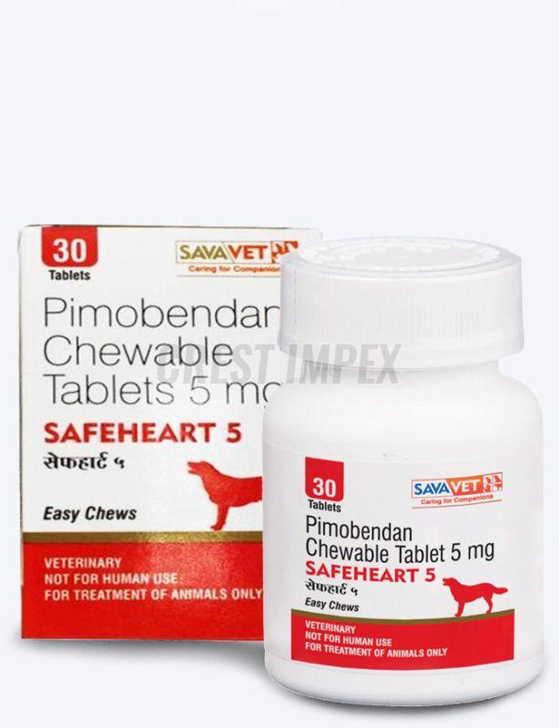Safeheart 5mg Pimobendan Chewable Tablets