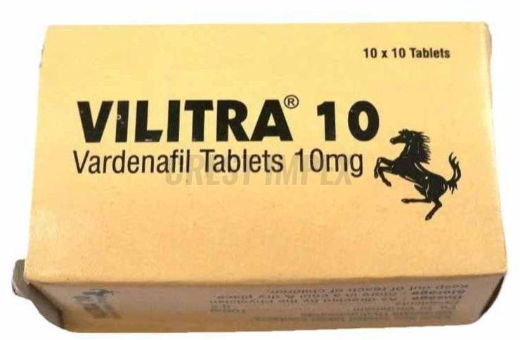 Vilitra 10mg Vardenafil Tablets
