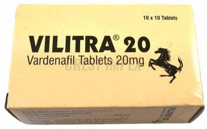 Vilitra 20mg Vardenafil Tablets