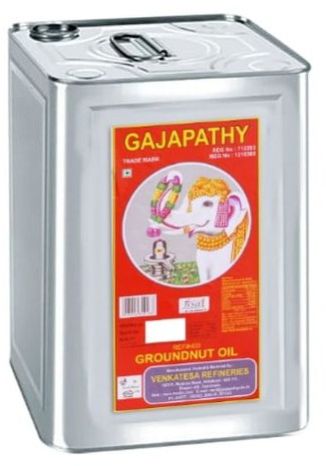 Gajapathy Groundnut Oil (15 Ltr. Tin)