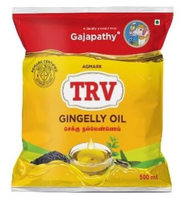 Trv Gingelly Oil (500 Ml Pouch)
