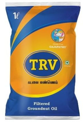 Trv Groundnut Oil (1 Ltr. Pouch)