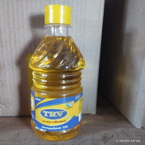 Trv Groundnut Oil (500 Ml Bottle)