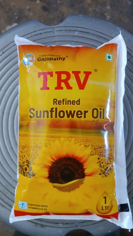 Trv Sunflower Oil (1 Ltr. Pouch)