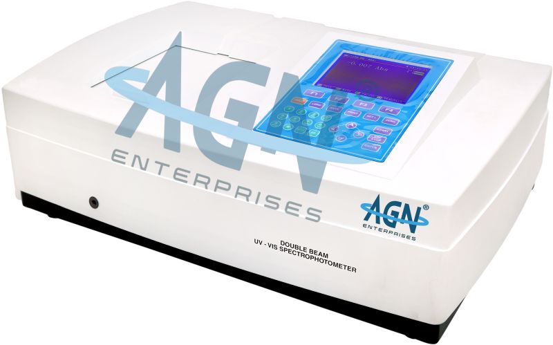Double Beam Microprocessor UV-VIS Spectrophotometer (Variable Bandwidth &AMP;AMP; 8 Cell Holder)