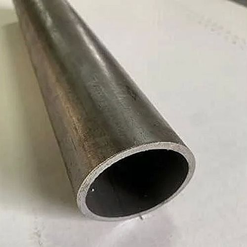 Polished Mild Steel Round Tube, Color : Silver