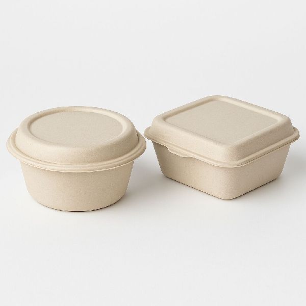Biodegradable Round and Rectangle Container