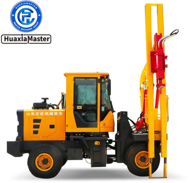 Dzc Series Loader-Mounted Guardrail Pile Driver
