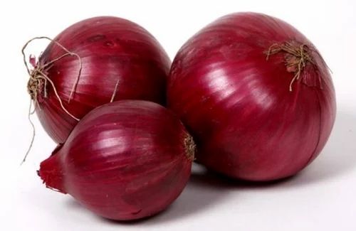 Red Onion Medium, Packaging Type : Mesh Bag for Culinary