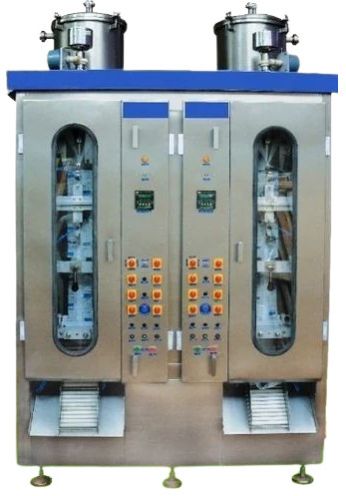 Automatic Electric Buttermilk Pouch Packing Machine, Color : Grey