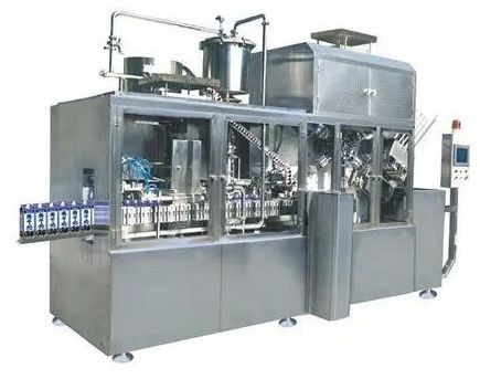 Electric Polished Mild Steel Automatic Milk Bottle Packing Machine