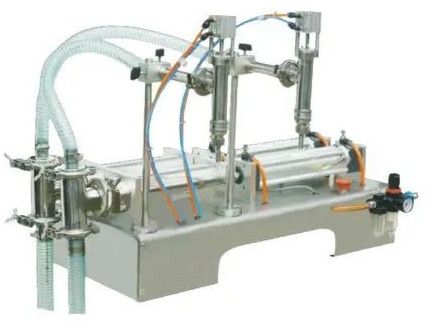 semi automatic double head filling machine