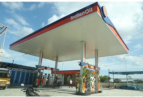 MS Iocl Petrol Pump Canopy