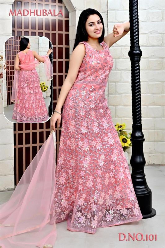 Madhubala Sequin Embroidery Gown