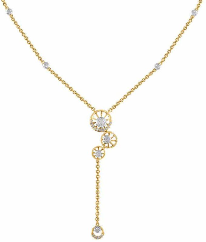 Elegant Diamond Lariat Necklace