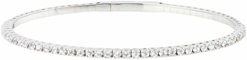 flexible diamond bracelet